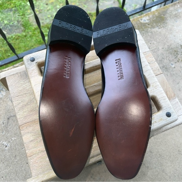 Florsheim COMO  Moc Toe Bit Loafer Leather Upper/Lining/Sole Men’s Size 14AA - Picture 9 of 11